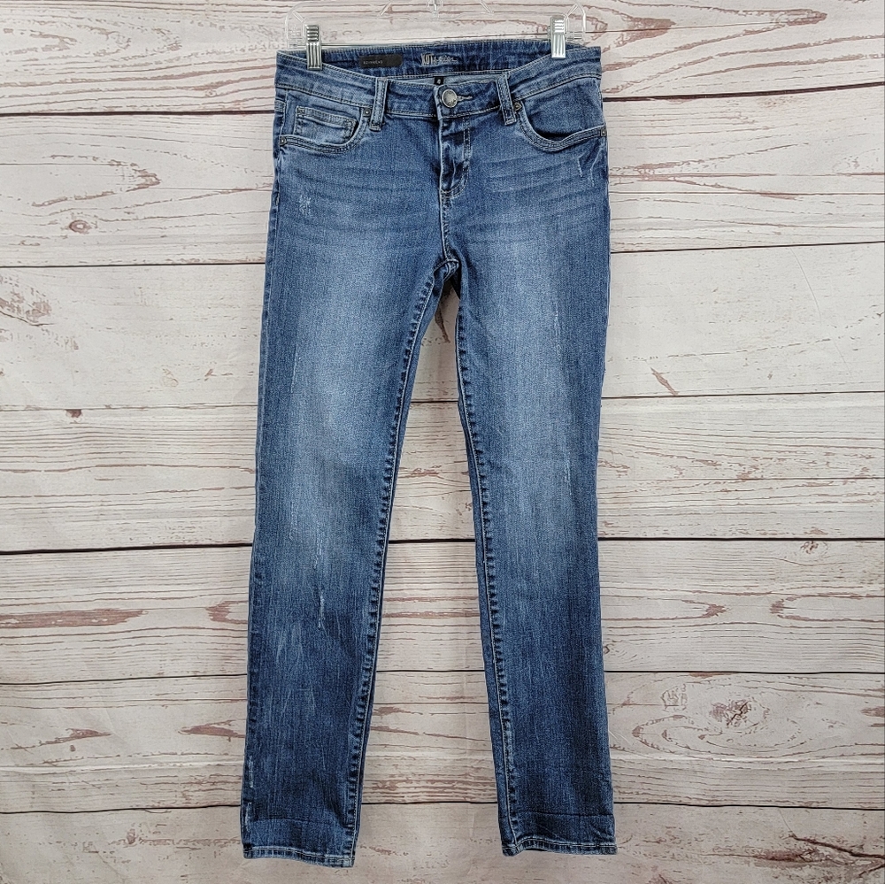 Kut From The Kloth distressed medium wash boyfriend jeans